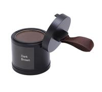 YUYTE 10G Polvo de Sombra de Cabello, Relleno de Línea de Línea de Línea de Cabello Suave y Duradero Oculta las Raíces Grises con Espejo y Bocanada para Todo Tipo de Cabello (Marron oscuro)