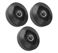 YUYTE 3PCS RGB Colorful Puck Light USB Recargable Debajo del Gabinete Iluminación con Control Dual para Gabinetes y Armarios