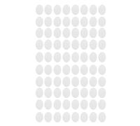 YUYTE 80 Hojas de Parches para Ojos Ovalados, Hojas Suaves No Tejidas Ultrafinas para el Cuidado de los Ojos para Spa Facial y Cuidado de la Piel