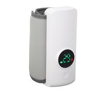 YUYTE Biberones Coche Portatil Funda Calentadora de Biberones Portátil para Viajes, Calentador Eléctrico de Leche Infantil con Batería de 6000 MAh, Diseño de Temperatura Constante para una