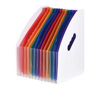 YUYTE Bolsa Pequeña para Documentos ignífuga: Bolsa de Almacenamiento Ampliable con Cremallera para Archivos, Dinero en Efectivo, Joyas y Pasaportes (multicolor #4W)