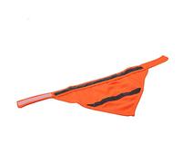 YUYTE Bufanda Reflectante para Perros, Babero, Material Suave y Transpirable, Diseño de Gancho y Bucle para Perros Pequeños y Medianos con Seguridad para Caminar de Noche, (L)
