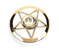 YUYTE Caja de Lentes de Contacto Portátil de 3 Colores con, Soporte para Lentes de Contacto, Caja de Contenedor de Lentes de Pentagrama Espejo(2)