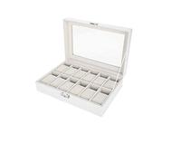 YUYTE Caja Para Relojes Para 12 Relojes, Reloj Caja, Guarda/estuche Para Relojes, Organizador De Relojes Para Organizadora Y Exhibición, Cuero De PU, regalo del día del padre personalizado