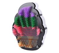 YUYTE Colorido Juguete Sensorial 3D Pin Art Board para Niños Adultos, CREA Perfiles Impresionantes con Marco de Plástico Transparente, Estimula la Creatividad Decoración de Oficina