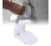 YUYTE Descanso de los Pies para la Ducha para Afeitarse Las Piernas, el Reposapiés Plegable de la Ducha, Reposabrazos Adecuados para el Baño de Vehículos Recreativos, Fácil de