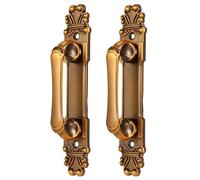 YUYTE Doradas Vintage Grandes 2 Unids/set Tirador de Puerta de Aleación de Zinc Antiguo Europeo para Armarios, Armarios y Muebles