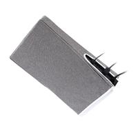 YUYTE Dust Cover Protector Guardia de Polvo de Tela Oxford Vertical para la Consola con el Forro Suave y Calmado Anti -Scratch Impermeable para la Edición Digital y de Disco de (Grey)