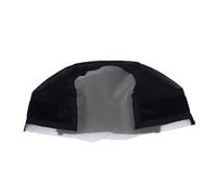 YUYTE Gorro de Peluca Antideslizante, Gorro de Media Elástico Ajustable con Diseño de Encaje para un Agarre Seguro de la Peluca, de Reutilizable, de Lavable (BLACK)
