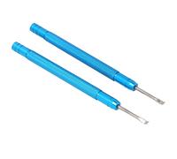 YUYTE Herramienta de Extracción de Agujas de Reloj, Removedor de Mano de Reloj Multifunción, 2 Uds Súper Duradero para Reparación de Relojes de Relojeros Domésticos