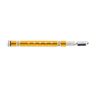 YUYTE Herramienta Profesional para Cortar Vidrio con Rodillo Deslizante y Ergonómico de Aleación de Aluminio en Verde Vibrante (YELLOW)