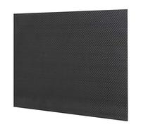YUYTE Hoja Ligera de Alta Resistencia de la Placa 200x300x2.0m M de la Fibra de Carbono de la Tela Cruzada con Brillante (Luz brillante 200 * 300 * 1,0 mm)