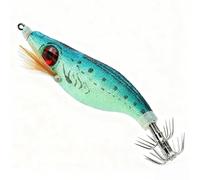 YUYTE Jibionera Luminosa en Oscuridad con Movimiento y Anzuelos Fuertes para Pesca Nocturna (Blue)
