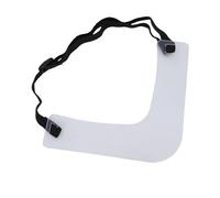 YUYTE Kit de Plantillas para Dar Forma a la Barba, Guía para el Escote de la Barba de 3 Piezas con Banda Elástica Ajustable para Hombres, Kit de Plantillas para un Cuidado de (Transparente)