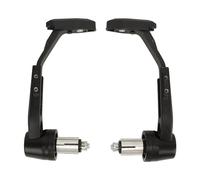 YUYTE Manijas Protectoras de Palanca CNC para Motocicleta, Diseño Elegante que Absorbe los Golpes, Apto para Freno (BLACK)