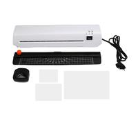 YUYTE Máquina Laminadora Térmica, Máquina Laminadora Antiatasco y Precalentamiento Rápido para Fotos, Documentos, Uso Doméstico, de Oficina y Escolar (Enchufe de la UE 220V)