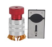 YUYTE Mira la Caja de la Estadía de Cristal Remover Herramienta de Reemplazo de Reloj para Cristales de Plástico Acrílico con Cúpula con Placa Base para el Colector de Relojería Novato