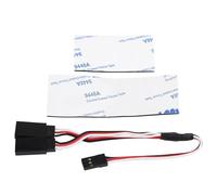 YUYTE Módulo Simulador de Sonido de Coche RC, 10 Sonidos de Motor con Control de Volumen para Vehículo 1/10, Compatible con Receptor GT2 Radiolink Futaba 2.4G (un Altavoz)