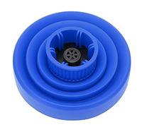 YUYTE para Cabello Rizado Difusor de Secador de Pelo Plegable Universal - Difusor de Secador de Pelo Plegable de Viaje Portátil para Rizos (BLUE)