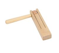 YUYTE para Porras Ruido Ruido de Trinquete de Madera - Orff Hand Noisemaker Sonajero Instrumento de Juguete para Eventos Deportivos, Juegos y Celebraciones, Madera de Abedul, Fácil de Usar