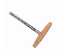 YUYTE para Violín Escariador Escariador de Agujeros de Clavija de Acero con de Madera, Herramienta de Reparación Luthier para Violín 3/4 4/