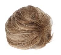 YUYTE Peluca Pixie, Rubia Pelucas Pixie Rubias para Mujer - Pelucas Sintéticas de Pelo Corto Dorado - Gancho, Ligeras y Cómodas