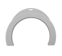 YUYTE Protector de Placa de Silicona, Borde Curvado hacia Adentro Gris, a