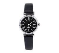 YUYTE Relojes de Cuarzo de Mujer, Exquisito Vestido de Mujer pequeño y Sencillo Vestido de Cuero Retro Mini Reloj de Pulsera(01)