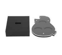 YUYTE Soporte de Pantalla de Selección de Guitarra Acrílica con Cierre Magnético 3 Soporte de Tragamonedas para Guitarristas Entusiastas de la Música Decoración del Hogar Accesorio de