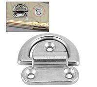 YUYTE Taco de Amarre con Almohadilla Plegable para Barcos de Acero Inoxidable 316, Herrajes para Aplicaciones Marinas (8 mm (se Venden 4 por Pieza))