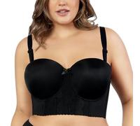 YUYUCH Sujetador Push up de Copa Profunda para Mujer, Sujetador con Aros de Cobertura Total con Soporte, Sujetadores para Ocultar la Grasa de la Espalda