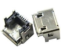 YuYue 2 conectores micro USB puerto de carga hembra tipo SMT soldadura Jack de repuesto compatible con altavoz Bluetooth JBL 2