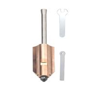 YUYUEMI Boquilla Upgrad para impresora 3D Flashforge AD5X Hotend, cabezal de impresión de calentamiento rápido, desmontable 0,25/0,4/0,6/0,8 mm, boquilla AD5X de acero endurecido (0,25 mm)