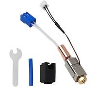 YUYUEMI Kit Hotend para Artillery Sidewinder X1 X2 Genius, con cartucho de calentador, termistor, boquilla de volcán de garganta, bloque de calefacción, calcetines de silicona, accesorios de impresora