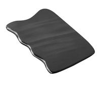 YUYUETIME Herramienta Masaje Gua Sha Natural de Cuerno para Rostro y Cuerpo Tabla de Raspado Multifuncional Ergonómica Masajeador Facial y Cervical Suave y Duradero
