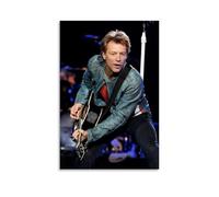 YUYUMEGDE Bon Jovi Singer Póster Pintura Decorativa Lienzo Arte de Pared Sala de Estar Póster Dormitorio Pintura, Arte de Pared Impresión de Imagen Moderna Decoración de Habitación Familiar, 08 x 12
