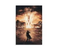 YUYUMEGDE Fallout New Vegas Express - Póster decorativo de lienzo para pared e impresión artística moderna para decoración de dormitorio familiar, 60 x 90 cm