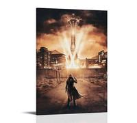 YUYUMEGDE Fallout New Vegas Express - Póster decorativo de lienzo para pared e impresión artística moderna para decoración de dormitorio familiar, 60 x 90 cm