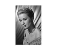YUYUMEGDE Grace Kelly Póster Pintura Decorativa Lienzo Arte de Pared Salón Póster Dormitorio Pintura, Arte de Pared Impresión de Imagen Moderna Decoración de Habitación Familiar 30 x 45 cm (30 x 45 cm