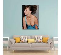 YUYUMEGDE Jennifer Love Hewitt Póster Pintura Decorativa Lienzo Arte de Pared Salón Póster Dormitorio Pintura, Arte de Pared Impresión de Imagen Moderna Decoración de Habitación Familiar 24 x 36