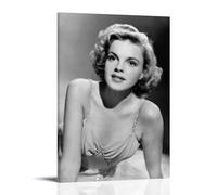 YUYUMEGDE Judy Garland Póster Pintura Decorativa Lienzo Arte de Pared Salón Póster Dormitorio Pintura, Arte de Pared Impresión de Imagen Moderna Decoración de Habitación Familiar 08 x 12 Pulgadas (20