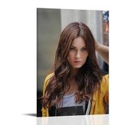 YUYUMEGDE Megan Fox Star Póster Pintura Decorativa Lienzo Arte de Pared Salón Póster Dormitorio Pintura, Arte de Pared Impresión de Imagen Moderna Decoración de Habitación Familiar 30 x 45 cm