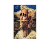 YUYUMEGDE Octavio Ocampo Don Quijote Póster Pintura Decorativa Lienzo Arte de Pared Salón Póster Dormitorio Pintura, Arte de Pared Impresión de Imagen Moderna Decoración de Habitación Familiar 08 x 12