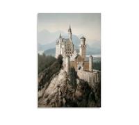YUYUMEGDE Póster decorativo de Adolf Hitler Neuschwanstein Castle Art (1) póster decorativo para pared e impresión artística moderna para dormitorio familiar, pósteres de 30 x 45 cm