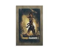 YUYUMEGDE Póster decorativo de Tomb Raider Lara Croft, lienzo para pared, póster de pared e impresión artística moderna para decoración de dormitorio familiar, 20 x 30 pulgadas (50 x 75 cm)
