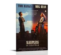 YUYUMEGDE Sleepless in Seattle Movie Poster Decorativo Pintura Lienzo Arte de Pared Salón Póster Dormitorio Pintura, Arte de Pared Impresión de Imagen Moderna Decoración de Habitación Familiar 30 x 45