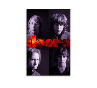 YUYUMEGDE The Doors Jim Morrison Fanart Póster Pintura Decorativa Lienzo Arte de Pared Salón Póster Dormitorio Pintura, Arte de Pared Impresión de Imagen Moderna Decoración de Habitación Familiar 30 x