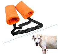 YUYUSO Coderas de Forro Polar para Perros con Almohadilla de algodón para Evitar Lesiones (Grande)