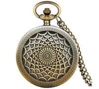 YUZDNM Relojes de Bolsillo de Cuarzo Vintage para Hombre con Cadena, Reloj de Bolsillo Colgante, Relojes de Collar para Mujer, diseños únicos con Caja(#d)