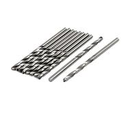YUZGUHEY Brocas 2,95 mm de diámetro 60 Longitud HSS Agujero Taladro Recto Broca helicoidal Herramienta perforación 10 Piezas